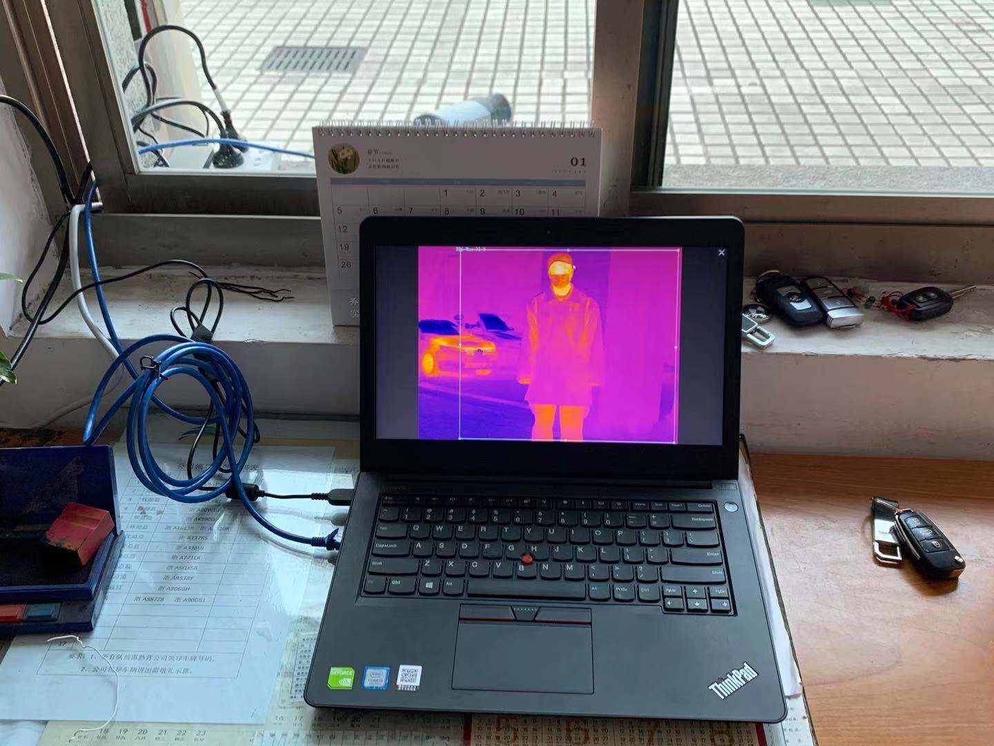 “战疫”中的高科技测温利器——全自动人体测温红外热成像仪-天铂云科